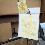 SUNFLOWERS at Hubbard Memorial
