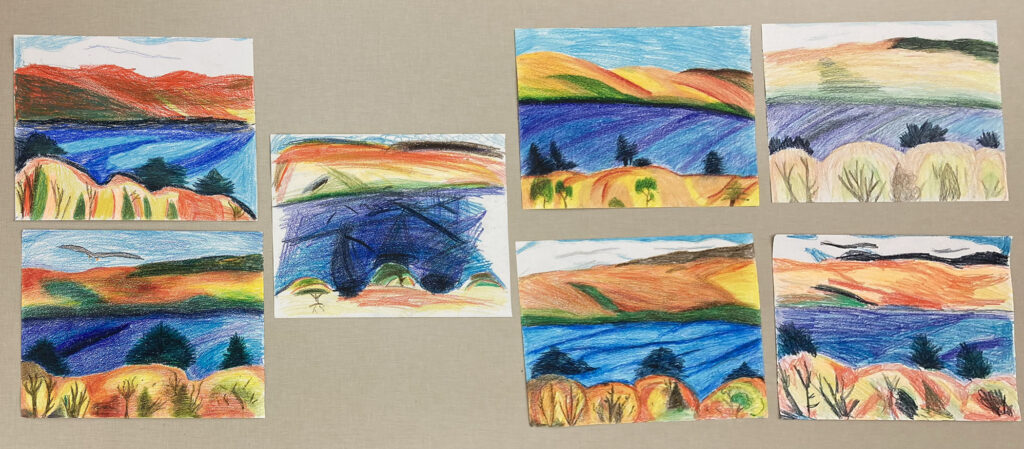 Chicopee Teens Sip & Scribble Night! Georgia O'Keeffe's Lake George in Autumn